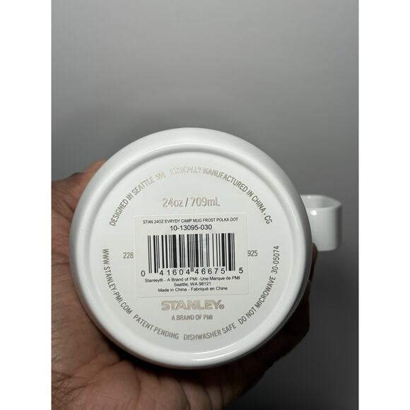 Stanley X Target Limited Edition 24oz FROST POLKA DOT Camp Mug BNWT - Picture 5 of 8